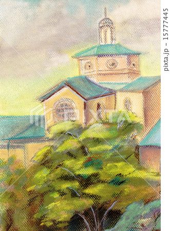 Building in the Botanical garden 15777445