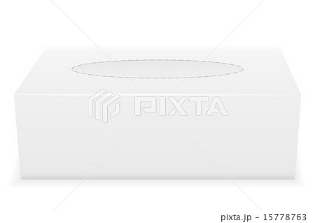 white tissue box vector illustration 15778763