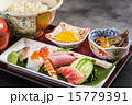 刺身とご飯 Sashimi and rice and miso soup  15779391
