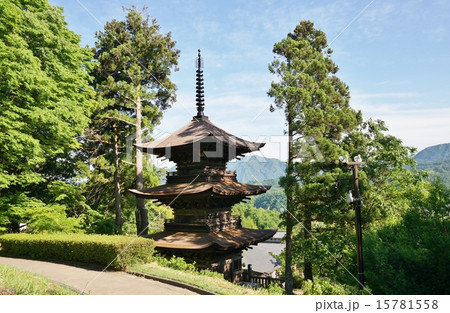 国宝大法寺三重の塔 15781558