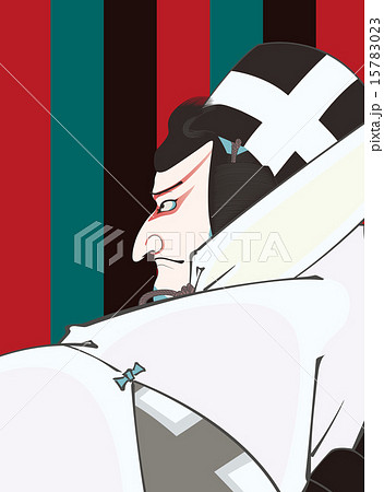 歌川国貞 役者見立東海道五十三駅 土山水口間松尾 松王丸のイメージイラスト 歌川国貞 役者見立東海道五十三駅 土山水口間松尾 松王丸のイメージイラスト 15783023
