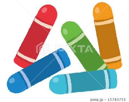 カラフルなクレヨン 15783753