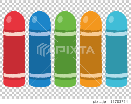 カラフルなクレヨン 15783754