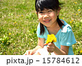 小学生とタンポポ 15784612