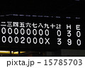 野球場のスコアボード 15785703