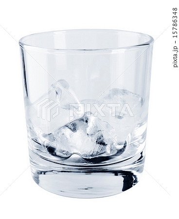Glass with ice Glass with ice 15786348
