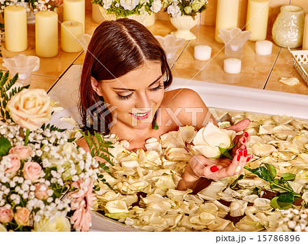 Woman applying moisturizer. Woman applying moisturizer. 15786896