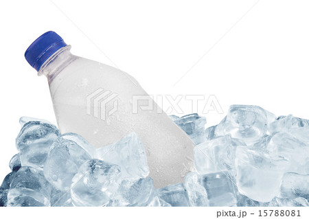 bottle in ice 15788081