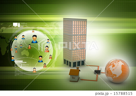 Homes on a global network Homes on a global network 15788515