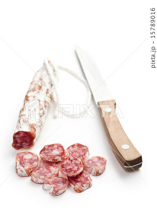white salami sausage 15789016