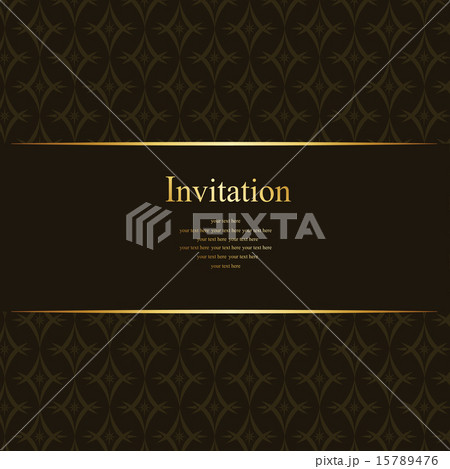 Invitation card vector design 15789476