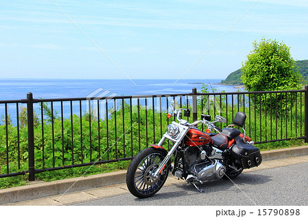 海とハーレー 15790898