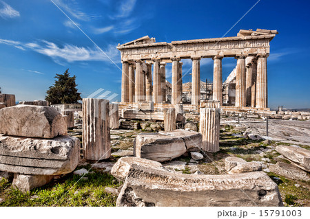 Parthenon temple on the Acropolis in Athens,Greece 15791003