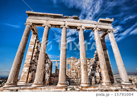 Parthenon temple on the Acropolis in Athens,Greece 15791004