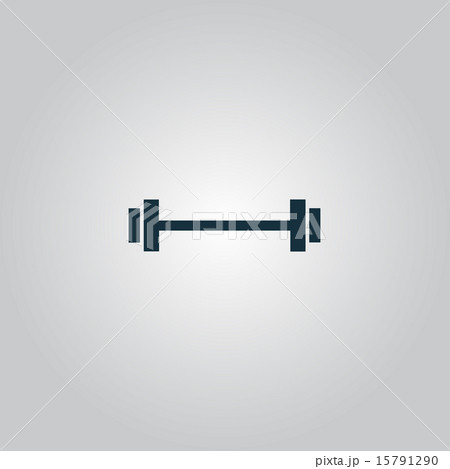 Barbell - Single Icon 15791290