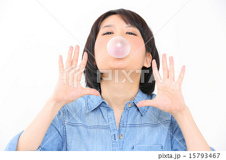 フーセンガム・女の子 15793467