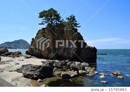 由良海岸 日本の渚100選 快水浴場100選 15795863