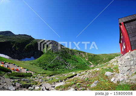 大雪山系　白雲避難小屋 15800008