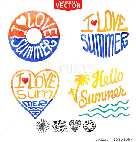 Abstract wtercolor card,background.Summer logo design Abstract wtercolor card,background.Summer logo design 15801067
