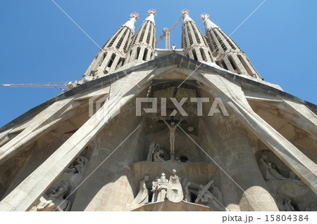 サグラダファミリア、受難のファザード サグラダファミリア、受難のファザード 15804384