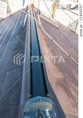 外壁工事 屋根塗装前 外壁工事 屋根塗装前 15804507