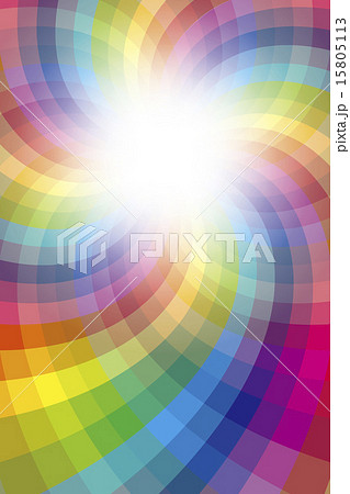 虹,虹色,レインボー,放射状,背景,七色,バックグラウンド,壁紙,素材 