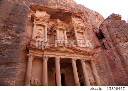 Al Khazneh or The Treasury at Petra, Jordan 15806467