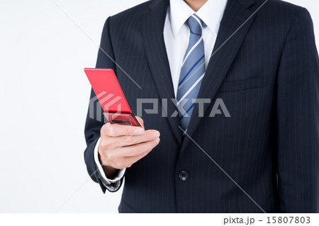 ガラケー（ビジネスマン）　 15807803