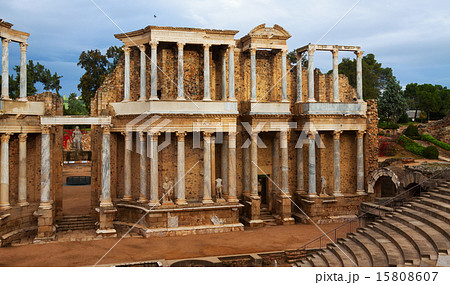 Antique Roman Theatre at Merida Antique Roman Theatre at Merida 15808607