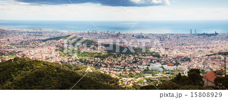 Top view of european city 15808929