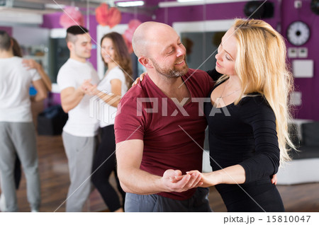 Group dancing in club Group dancing in club 15810047