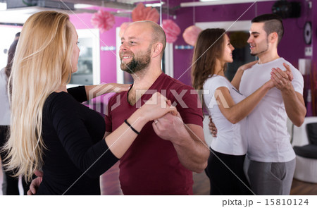 people having dancing class 15810124