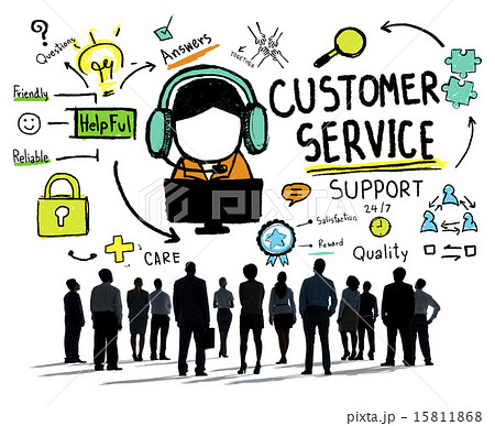 Customer Service Support Assistance Service Help Guide Concept Customer Service Support Assistance Service Help Guide Concept 15811868