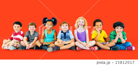Kids Children Diversity Happiness Group Cheerful Concept 15812017