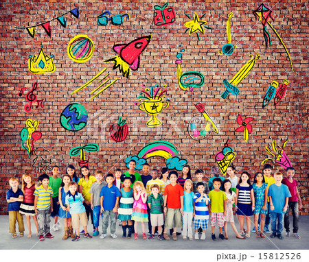 Kids Childhood Leisure Activity Education Concept Kids Childhood Leisure Activity Education Concept 15812526