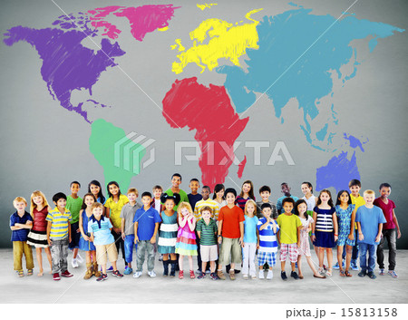World Map Global International Globalisation Concept World Map Global International Globalisation Concept 15813158
