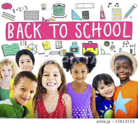 Children Cheerful Education Studying Knowledge Concept 15813553