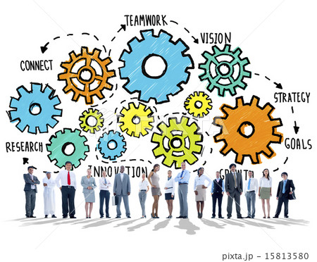 Team Teamwork Goals Strategy Vision Business Support Concept Team Teamwork Goals Strategy Vision Business Support Concept 15813580