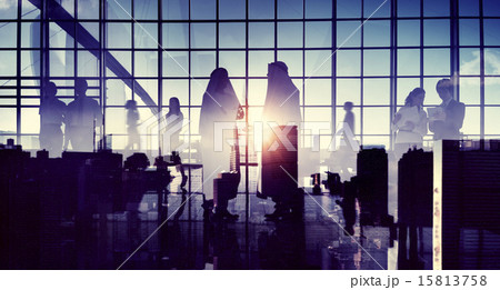 Business Professional Communication Office Cityscape Concept 15813758