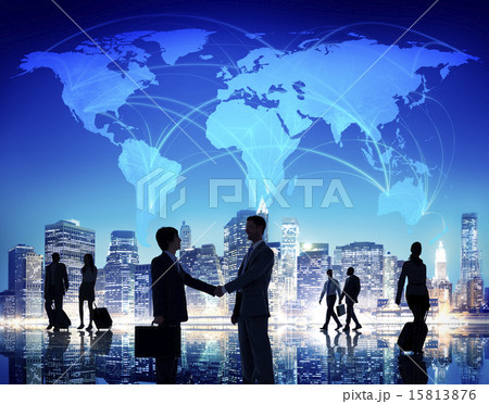 Handshake Business People Team Teamwork Meeting Conference Conce 15813876