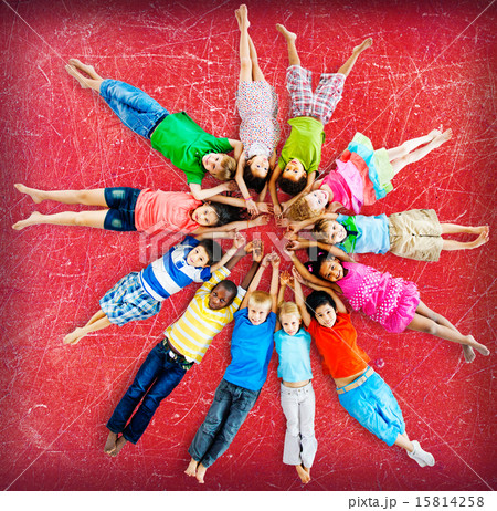 Multiethnic Children Smiling Happiness Friendship Concept 15814258