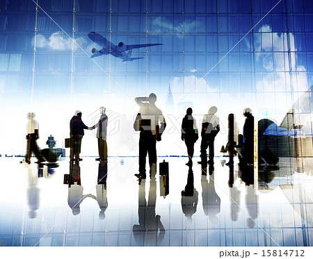 Business People Corporate Airport Terminal Travel Concept Business People Corporate Airport Terminal Travel Concept 15814712