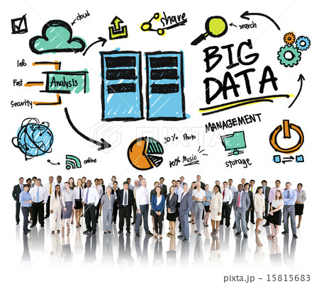 Diversity Business People Big Data Corporate Management Concept 15815683