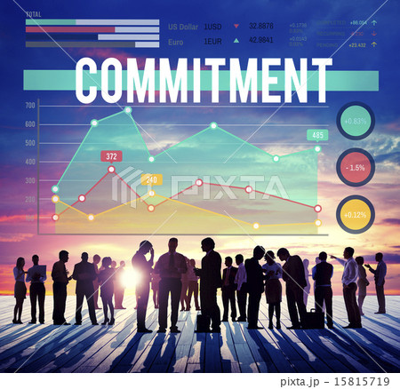 Commitment Conviction Compliance Dedication Concept 15815719