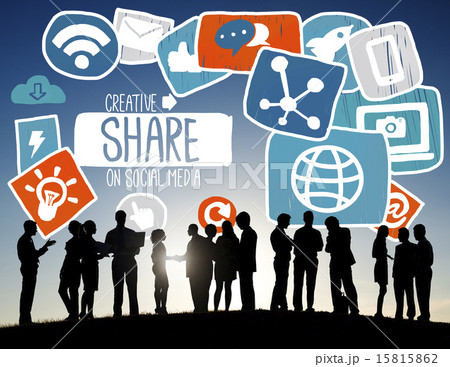 Share Sharing Social Media Networking Online Download Concept Share Sharing Social Media Networking Online Download Concept 15815862