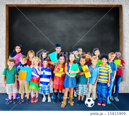 Multiethnic Children Smiling Happiness Friendship Concept Multiethnic Children Smiling Happiness Friendship Concept 15815909