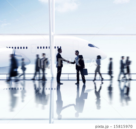 Businessmen Partnership Travel Destination Business Trip Concept 15815970