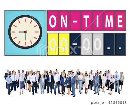 On Time Punctual Efficiency Organization Management Concept On Time Punctual Efficiency Organization Management Concept 15816013