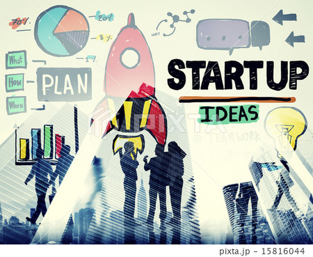 Start Up Business Plan Development Vision Concept 15816044