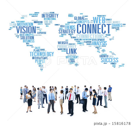 Connection Social Media Internet Link Networking Concept 15816178